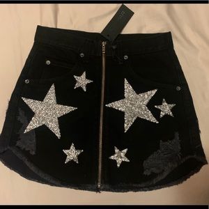 NWT beaded star skirt